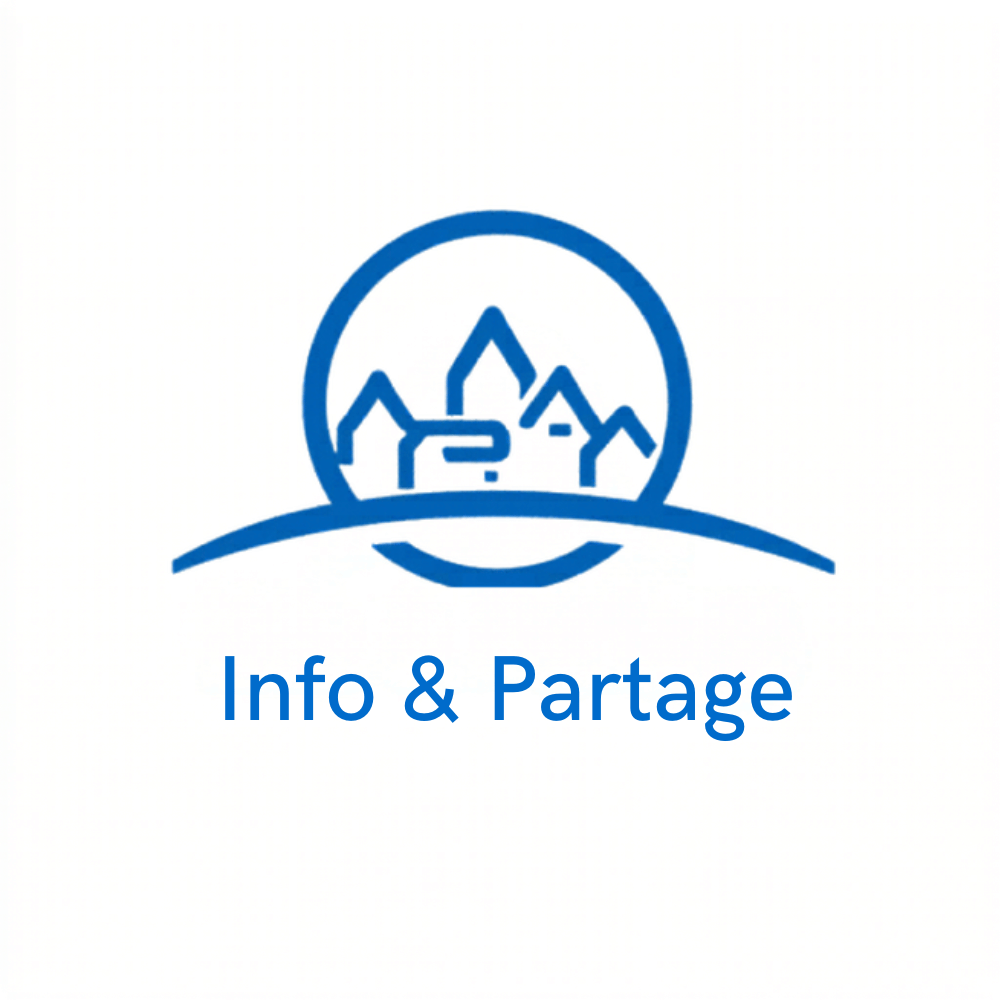 Logo de l’association Info & Partage – Saint‑Étienne‑de‑Cuines