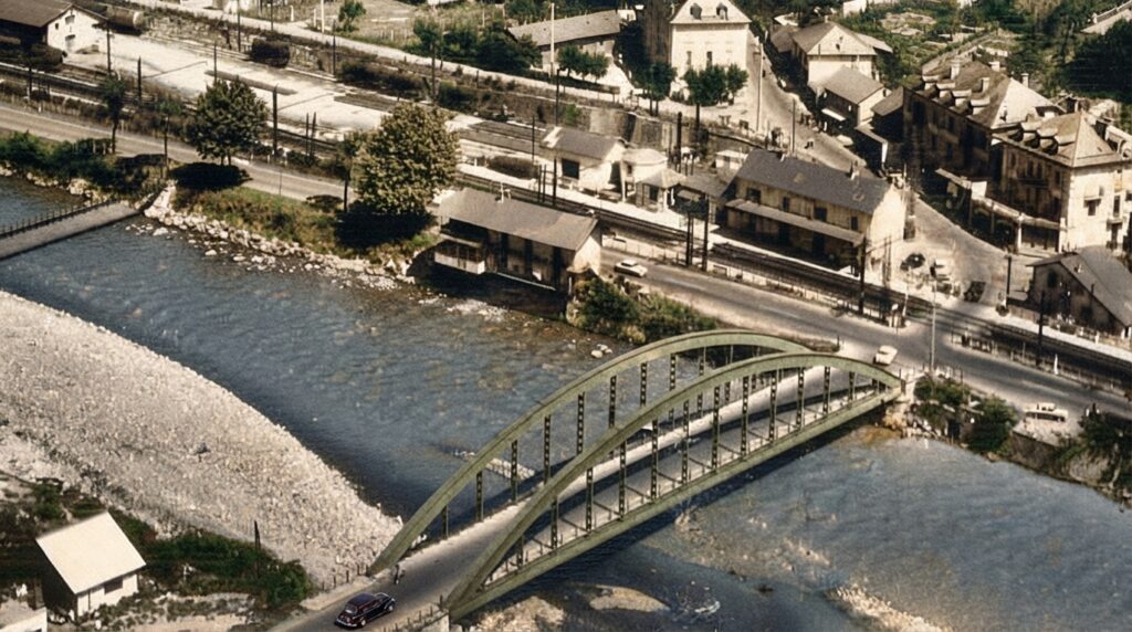 Pont en arc St Etienne de Cuines